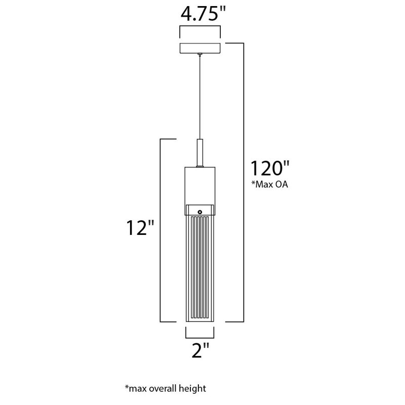 Diphda 1 - Light LED Single Pendant