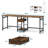 Jenacia Metal Base Computer Desk-503899559
