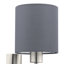Patience Steel Armed Sconce-19515299