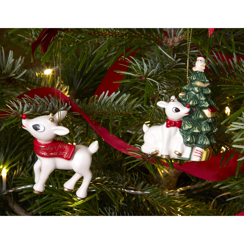 Rudolph with Spode Tree Ornament