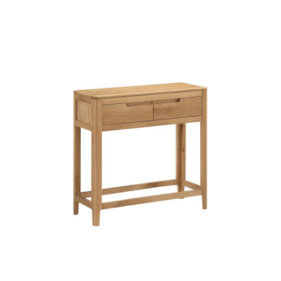 Remi Baylor Oak Side Table with Storage