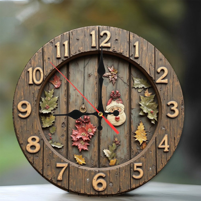 Horloge-cadran-cadre-orné