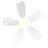 Low Profile 30'' 5- Blade Indoor Flush Mount Ceiling Fan With LED Light, DC Motor and Remote Control-1317734978