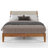 Juno Solid Wood Upholstered Headboard Bed Frame-1372511143