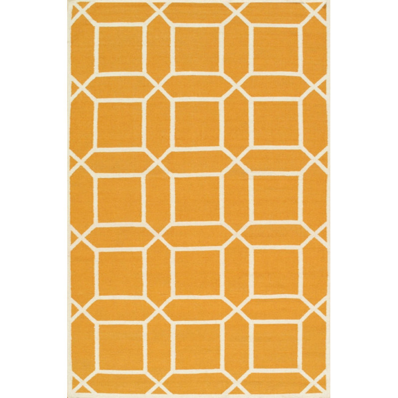 Sahara Wool Geometric Indoor Rug, Rectangle 2' x 3'