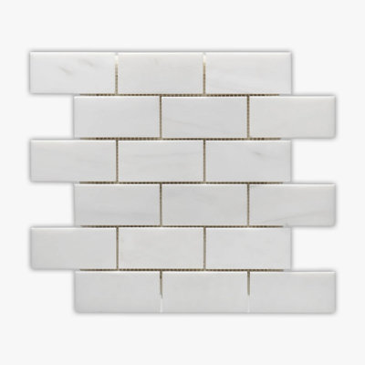 12 in. x 12 in. Glossy Marble Tile