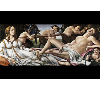 Venus And Mars by Sandro Botticelli - Unframed Print