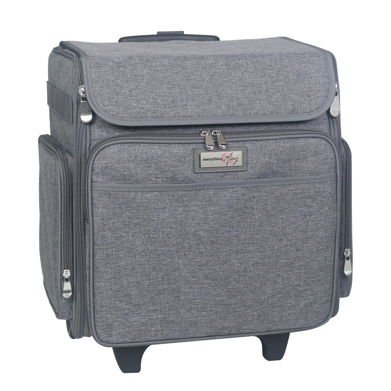 Brayden Studio Fabric Storage Bag, 39.4 cm H x 22.2 cm W x 36.2 cm D, Grey