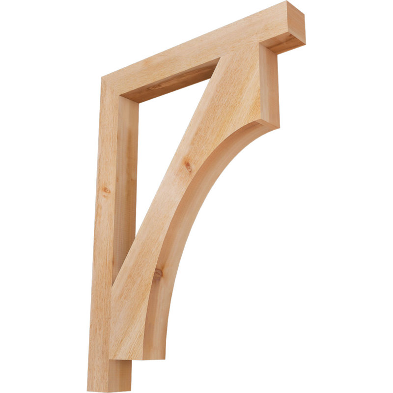 Support de scie brute Westlake Block, l 4 po x P 32 po x H 44 po, West Red Cedar, Cèdre rouge de l'Ouest (scié brut)