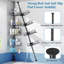 Stainless Steel Wall Bathroom Shelves