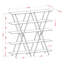 Matteo 72'' H x 70.88'' W Etagere Bookcase