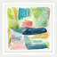 Tiki Abstract Print by Meg Braff