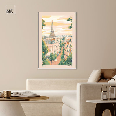 «Soft Spring Paris», toile de voyage par Art Remedy