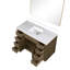 Ensemble de meuble-lavabo simple 48 "avec miroir-82319359-82319360