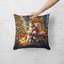 Coussin Old English Sheepdog and Santa Claus-101410128