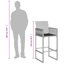 Orsini Rattan Outdoor 80cm Bar Stool-1836798830