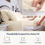 Drap-housse en percale 100% coton biologique Perecale Bedding, 400 fils au pouce carré, certifié GOTS, doux et anti-humidité-101681204-101681202
