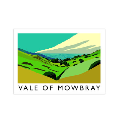 Vale Of Mowbray by Richard O'Neill - Print