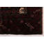 Tapis noir et rouge Teimani 4 pi 2 po x 5 pi 11 po