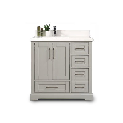 Eser 36'' Single Bathroom Vanity with Top
