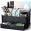 Camirah Leather / Faux Leather Desk Organiser-1672847261