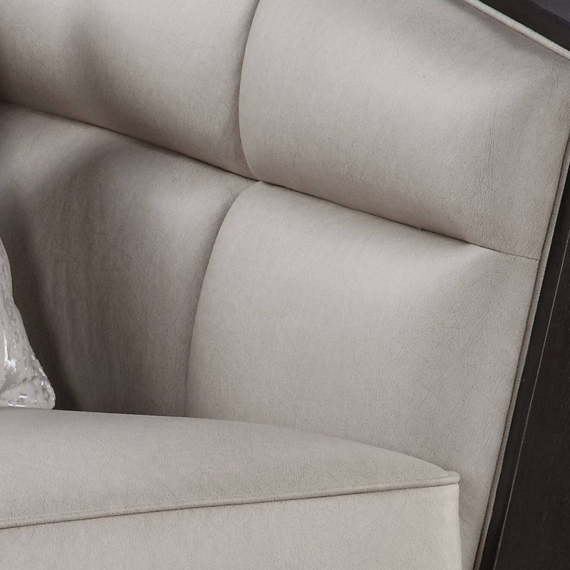 Witold Beige Chair with Pillow