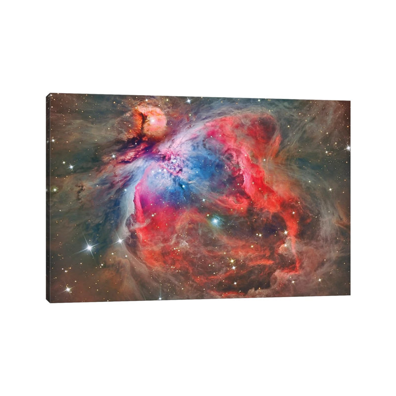 The Orion Nebula (NGC 1976) 1 Piece Wrapped Canvas Wall Art, 20.32cm H x 30.48cm W
