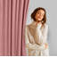Odoaker Semi Sheer Curtains Single Panel-1934214741