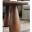 Table basse ronde en bois massif