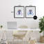 Ensemble de 2 impressions encadrées sous verre avec ruban Ribboned Spring-794917561-794917543