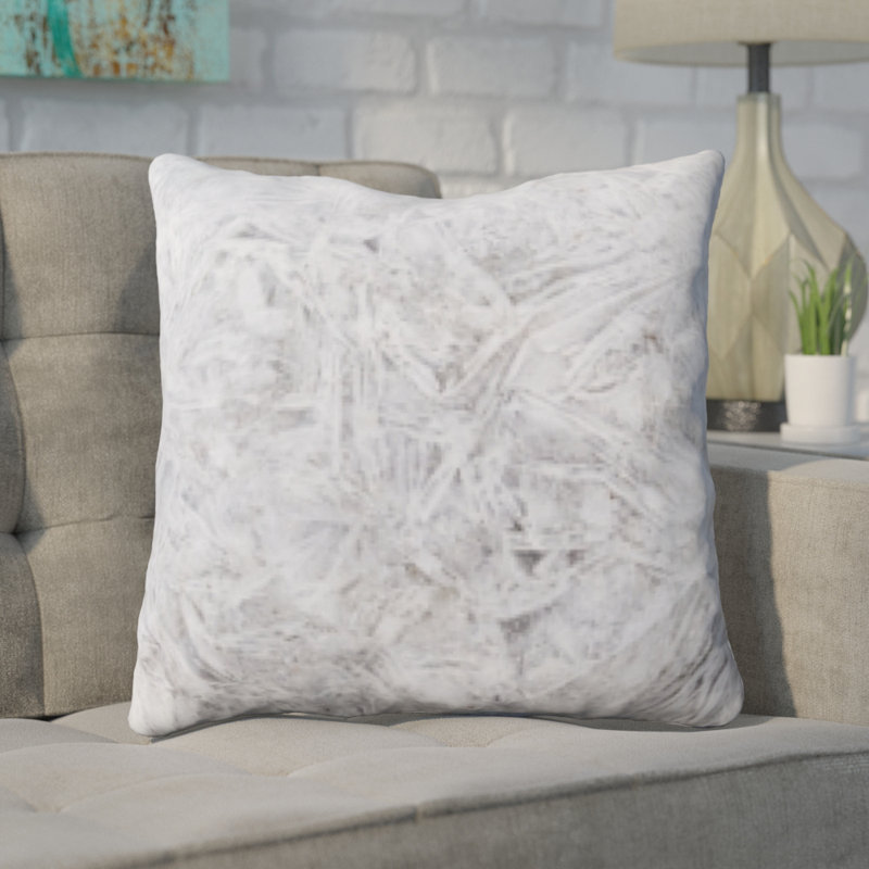 Microsuede Reversible Throw Pillow