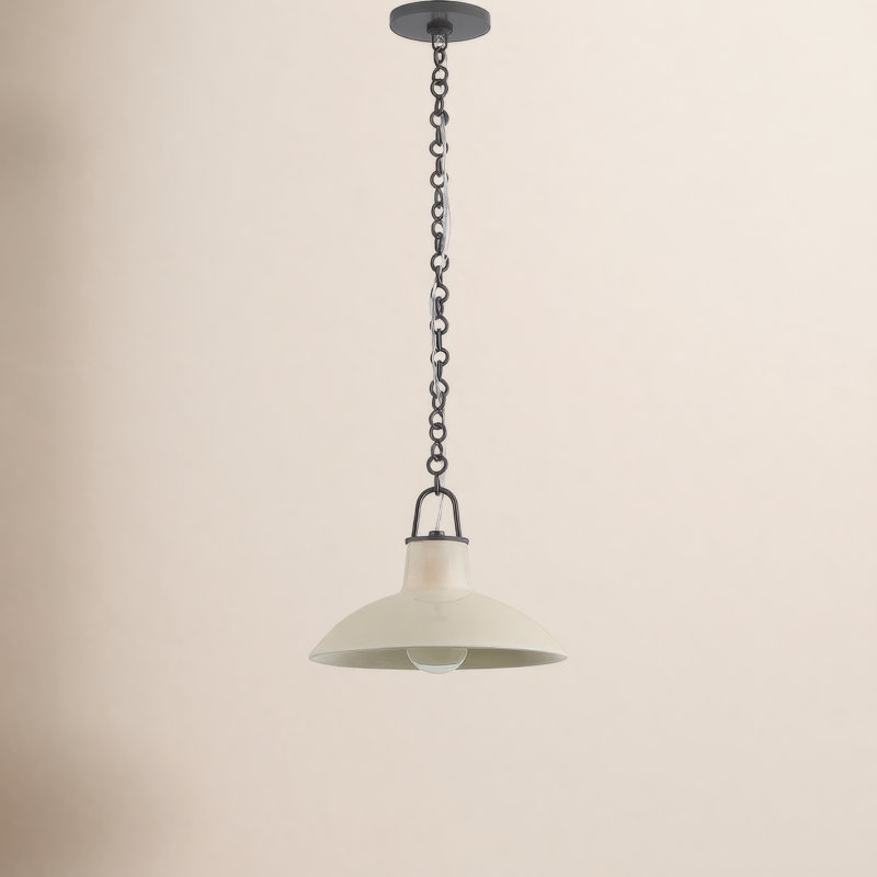Luminaire suspendu POTTERSVILLE, Bronze, Tanné, H 10 po x l 12,5 po x P 12,5 po