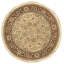High-Quality Hand-Knotted Beige And Wine Area Rug