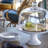 Pearl Stoneware Cake Stand