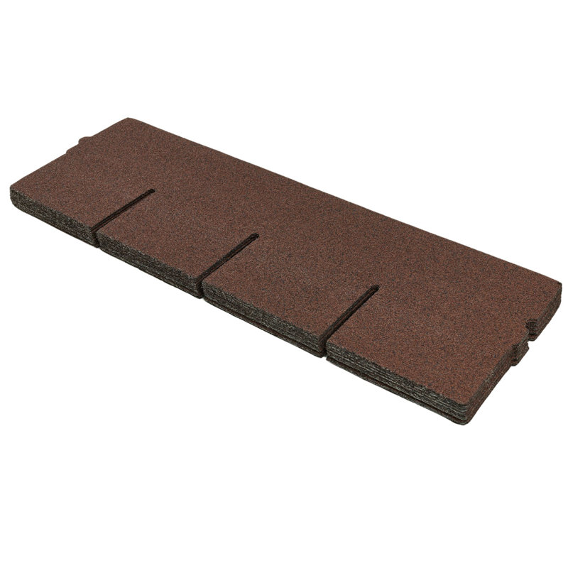 NOVECRAFTO Glass Fibre-based Bitumen Roofing Kit, Brown