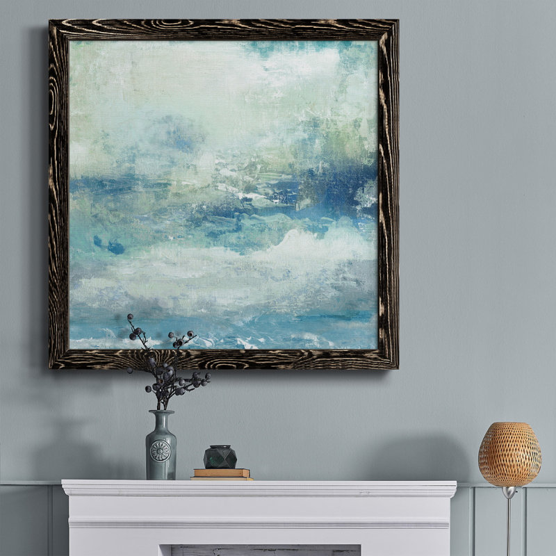 «Hope Is Stronger», art textuel sur toile, Cadre noir, H 27,5 po x l 27,5 po x P 1,5 po