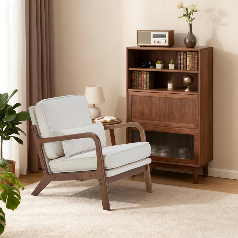Accent Chairs, Crème