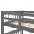 Stairway Twin-Over-Full Bunk Bed With Drawer, Storage And Guard Rail For Bedroom, Dorm, For Adults,-108949726