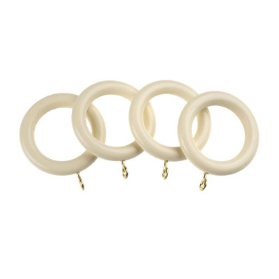 Airius Wood 2.8cm Curtain Rings