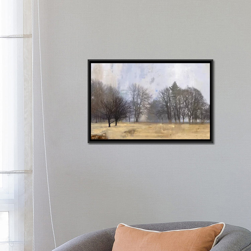 «Halo», reproduction sur toile, H 18 po x l 26 po x P 1,5 po, Pas de tapis, Toile avec cadre noir