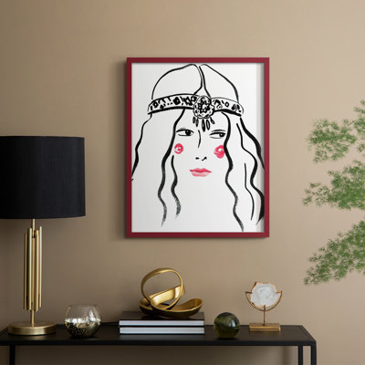 BlossomII Framed Print - Solid Wood