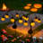Solar-powered 6-head Pumpkin Light (set Of 4)