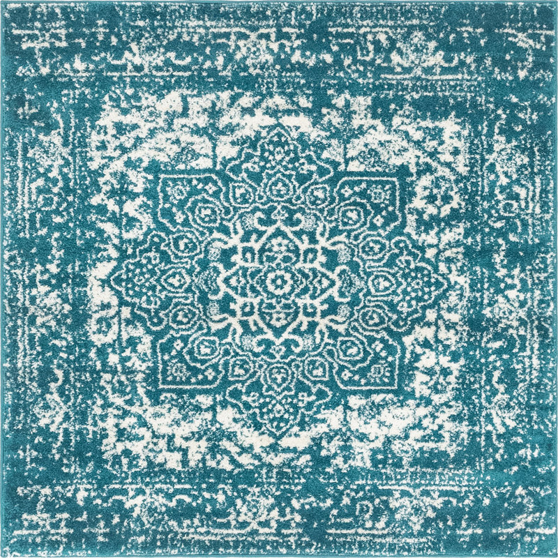 Oriental Area Rug, Square 152cm