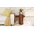 Sofa End Table With 3 Drawers, Narrow Arch Side Table With Storage, Slim Nightstand-9250482