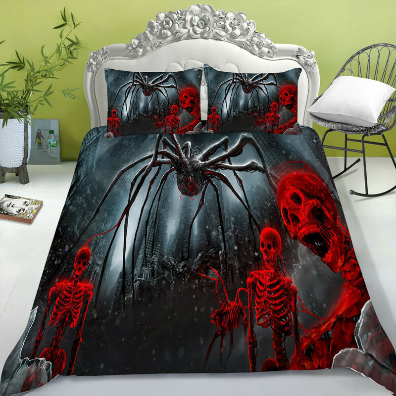 No Pattern Duvet Cover with Pillowcases Included, 140 x 200cm Duvet Cover + 1 Standard Pillowcase