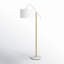 Lampe sur pied arquée 61 po Damia