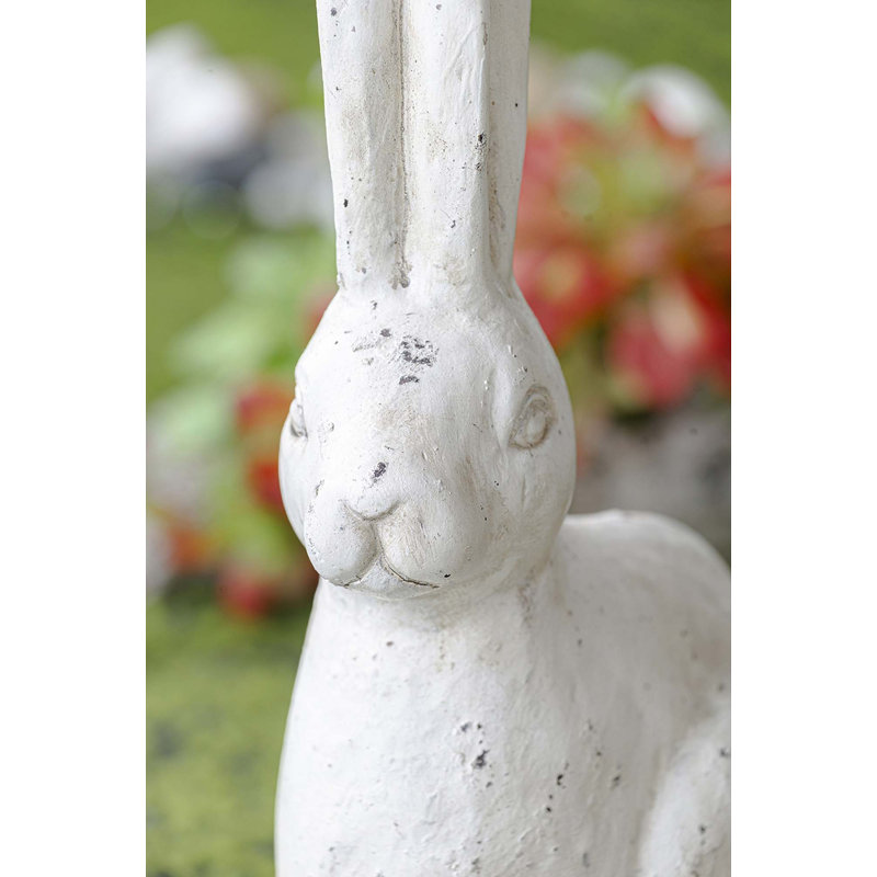 Charmante figurine de lapin joyeux pour une présentation intérieure et extérieure