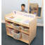6 Compartment Manufactured Wood Cubby