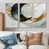 Toile naturelle avec cadre flottant
