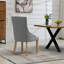 Set of 2 Akkar Upholstered Fabric Dining Chair-700685157